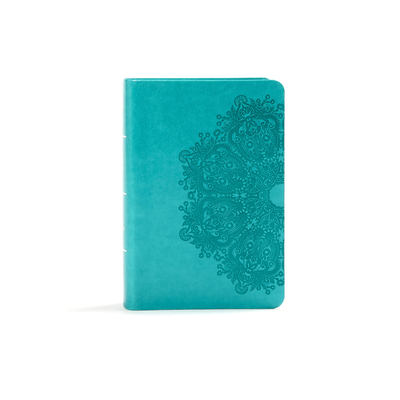 KJV Large Print Compact Reference Bible, Teal Leathertouch (Large Print Edition)
