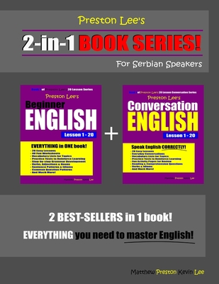 Preston Lee's 2-in-1 Book Series! Beginner English & Conversation English Lesson 1 - 20 For Serbian Speakers