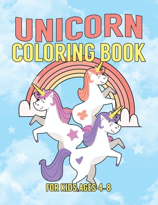 Unicorn and Cat coloring books for Girls 4-8: A Fun Kid Unicorn And Great  Gift for Kids (Paperback)