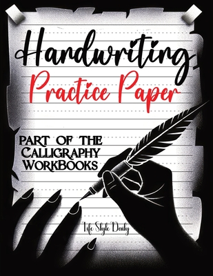 Calligraphy Workbook (Beginner Practice Book): Beginner Practice Workbook 4  Paper Type Line Lettering, Angle Lines, Tian Zi Ge Paper, DUAL BRUSH PENS