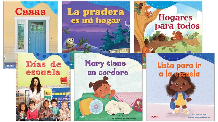 Exploration Storytime: Where Do I Grow and Learn? Spanish 6-Book Set