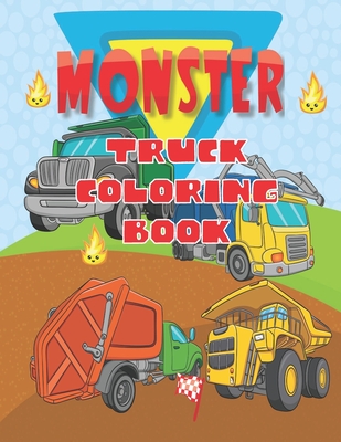 Monster Coloring Book: 30 Cute Unique Coloring Pages, Coloring Book For Kids Ages 4-8 [Book]